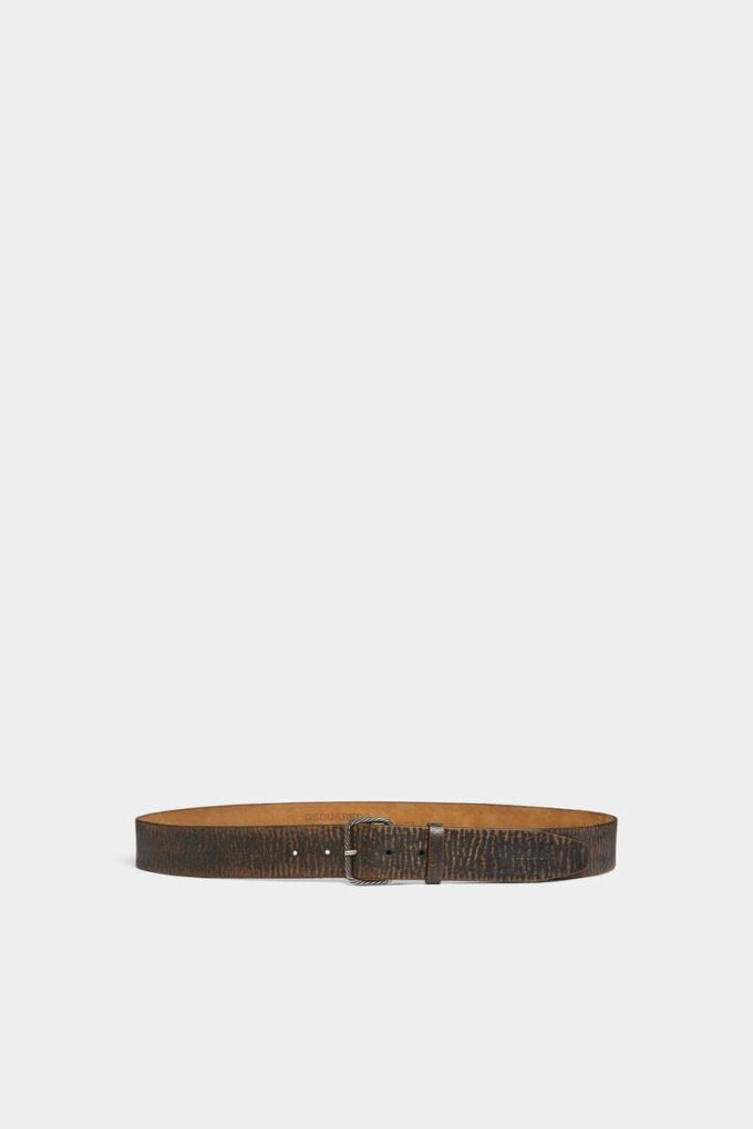 Cintura con fibbia vintage smerlata