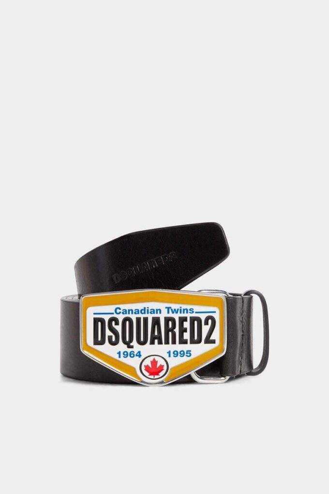 Cintura con placca con logo Dsquared2 Cintura con placca con logo Dsquared2