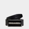 Cintura con placca con logo Dsquared2 Cintura con placca con logo Dsquared2