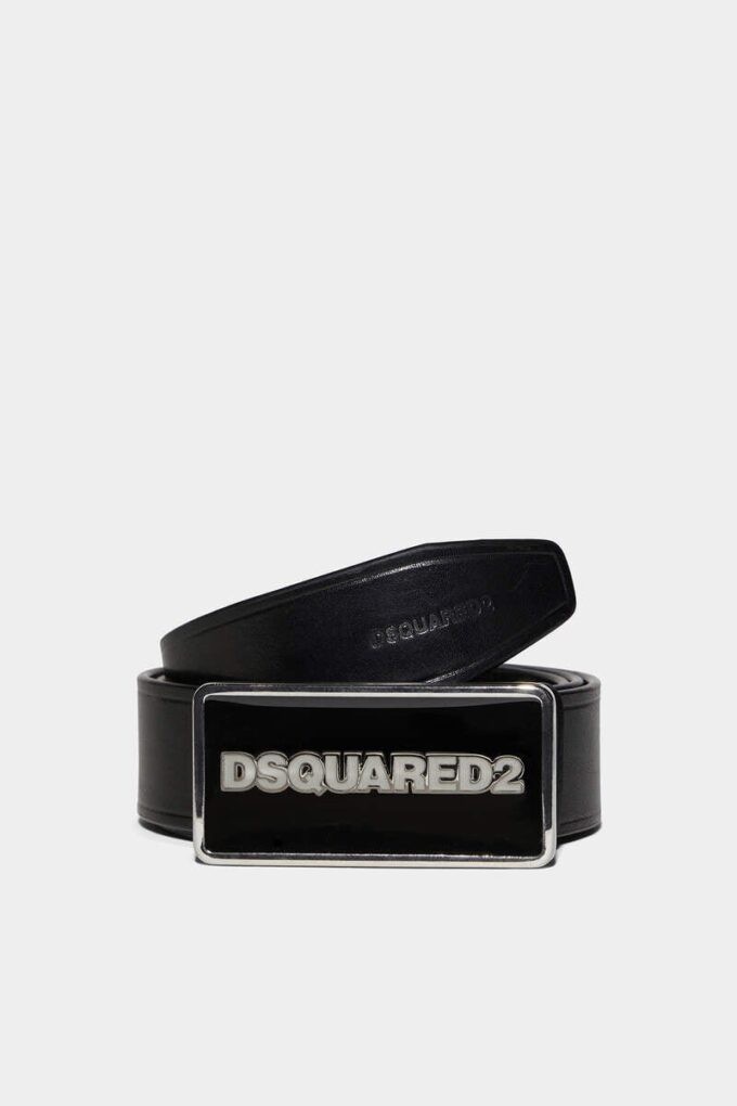 Cintura con placca con logo Dsquared2 Cintura con placca con logo Dsquared2