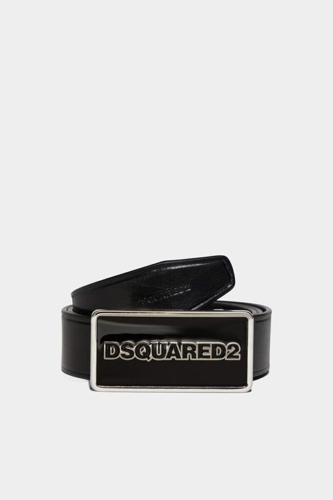 Cintura con placca con logo Dsquared2 Cintura con placca con logo Dsquared2