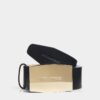 Cintura con placca con logo Dsquared2 Cintura con placca con logo Dsquared2