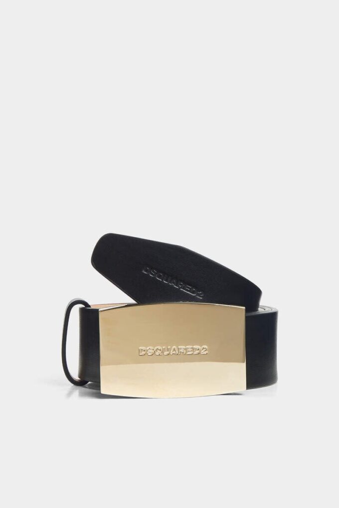 Cintura con placca con logo Dsquared2 Cintura con placca con logo Dsquared2