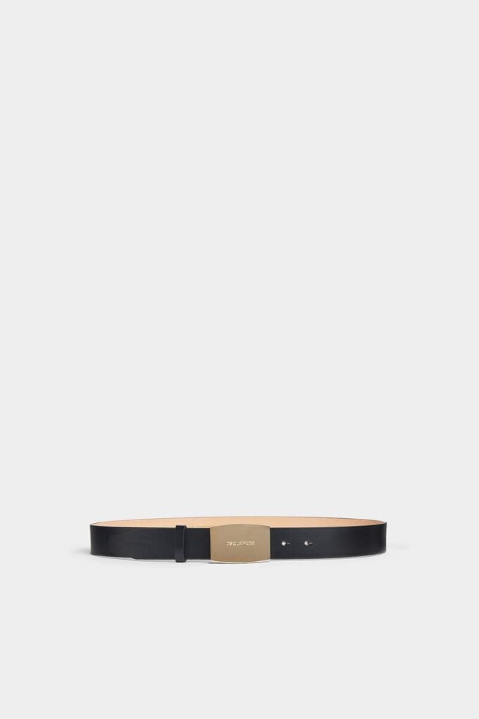 Cintura con placca con logo Dsquared2 Cintura con placca con logo Dsquared2