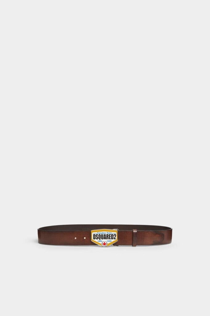 Cintura con placca con logo Dsquared2 Cintura con placca con logo Dsquared2