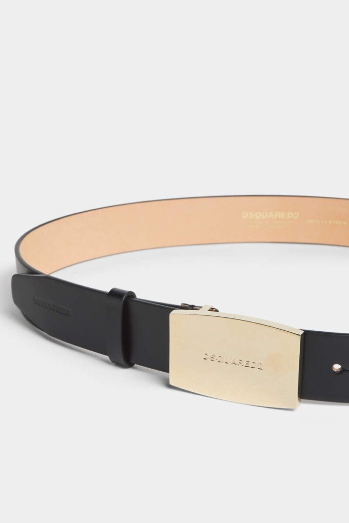 Cintura con placca con logo Dsquared2 Cintura con placca con logo Dsquared2