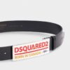 Cintura con placca con logo Dsquared2 Cintura con placca con logo Dsquared2