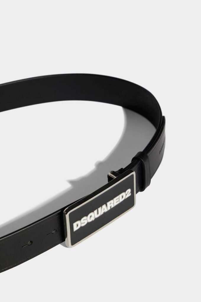 Cintura con placca con logo Dsquared2 Cintura con placca con logo Dsquared2