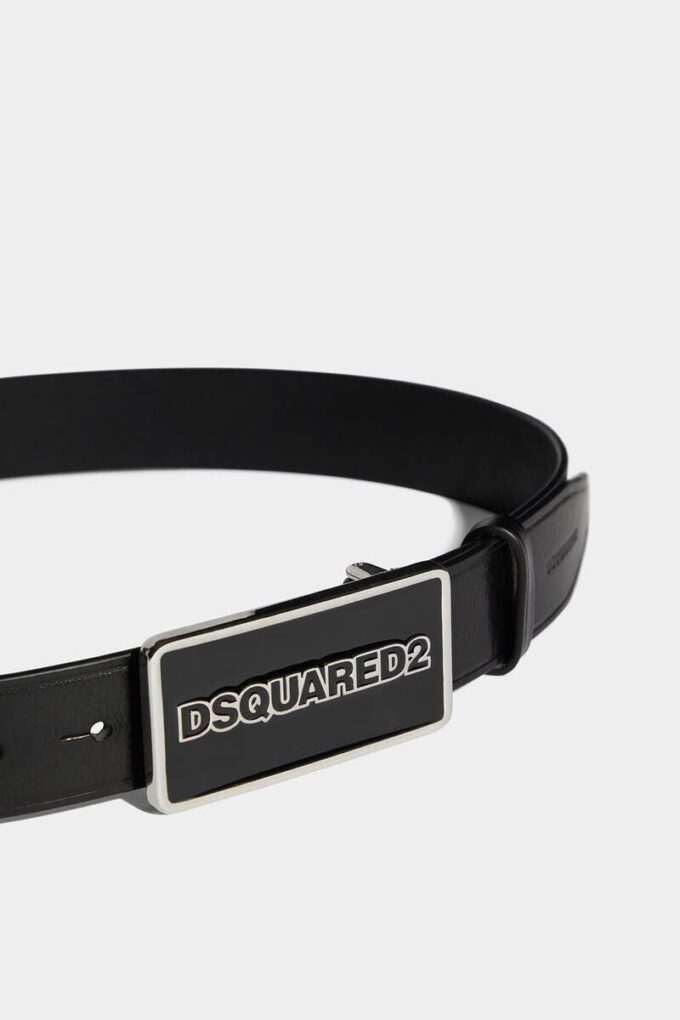 Cintura con placca con logo Dsquared2 Cintura con placca con logo Dsquared2