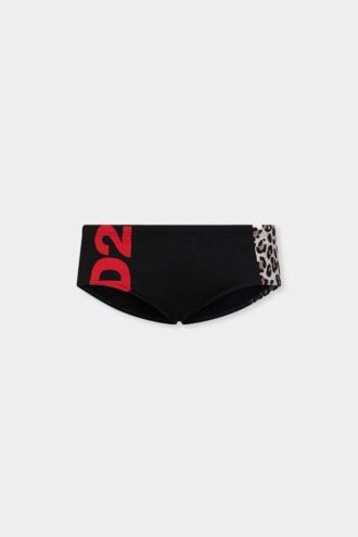 Costume da bagno con logo Dsquared2 Costume da bagno con logo Dsquared2