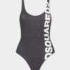 Costume intero con logo Dsquared2 Costume intero con logo Dsquared2