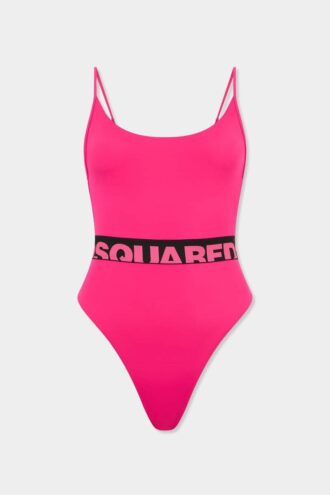 Costume intero con logo Dsquared2