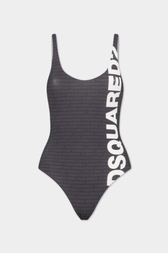 Costume intero con logo Dsquared2