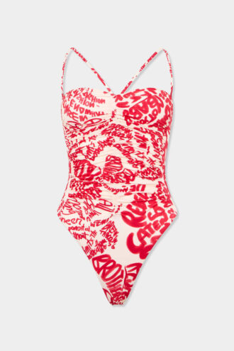 Costume intero Rebel Hibiscus