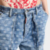 D2 Jeans cargo Monogram lavaggio chiaro D2 Jeans cargo Monogram lavaggio chiaro