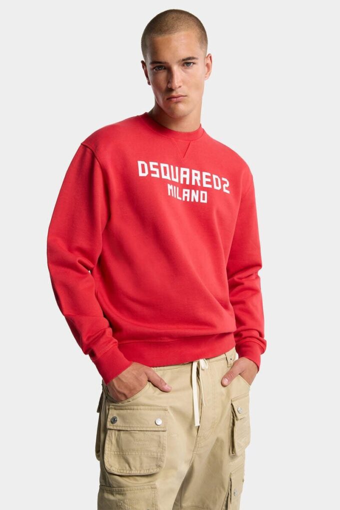 Dsquared2 Milano Cool Fit Crewneck Dsquared2 Milano Cool Fit Crewneck