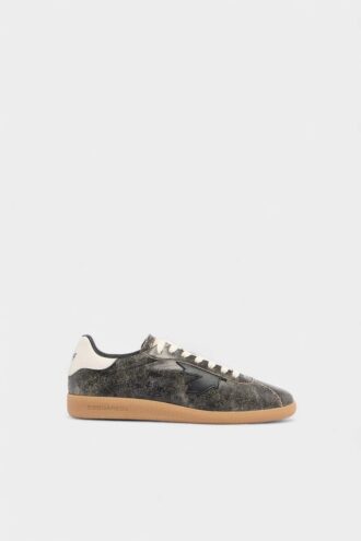 Dsquared2 Rebels Sneakers in pelle screpolata