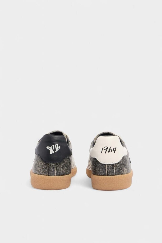 Dsquared2 Rebels Sneakers in pelle screpolata Dsquared2 Rebels Sneakers in pelle screpolata