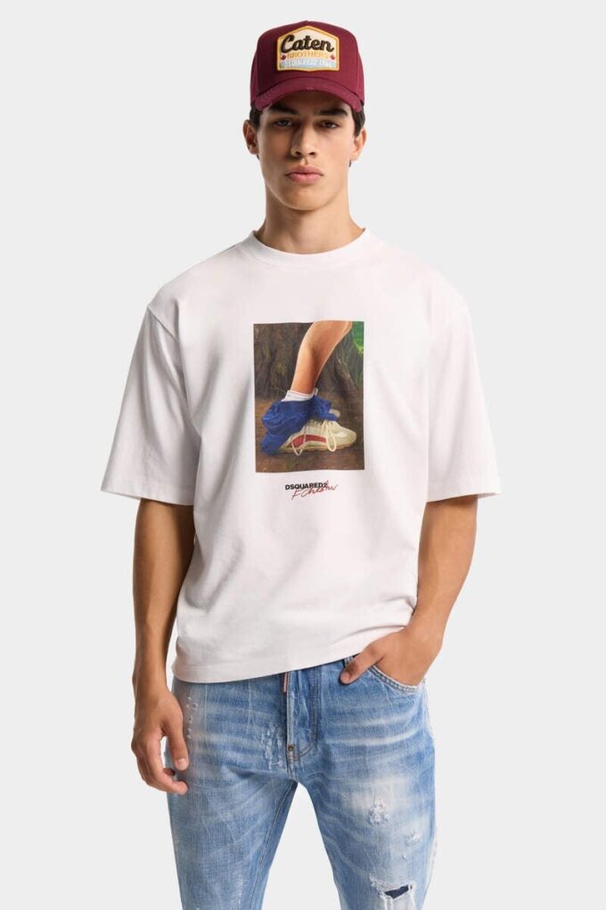 Felix Chesher X D2 T-shirt dalla vestibilità ampia