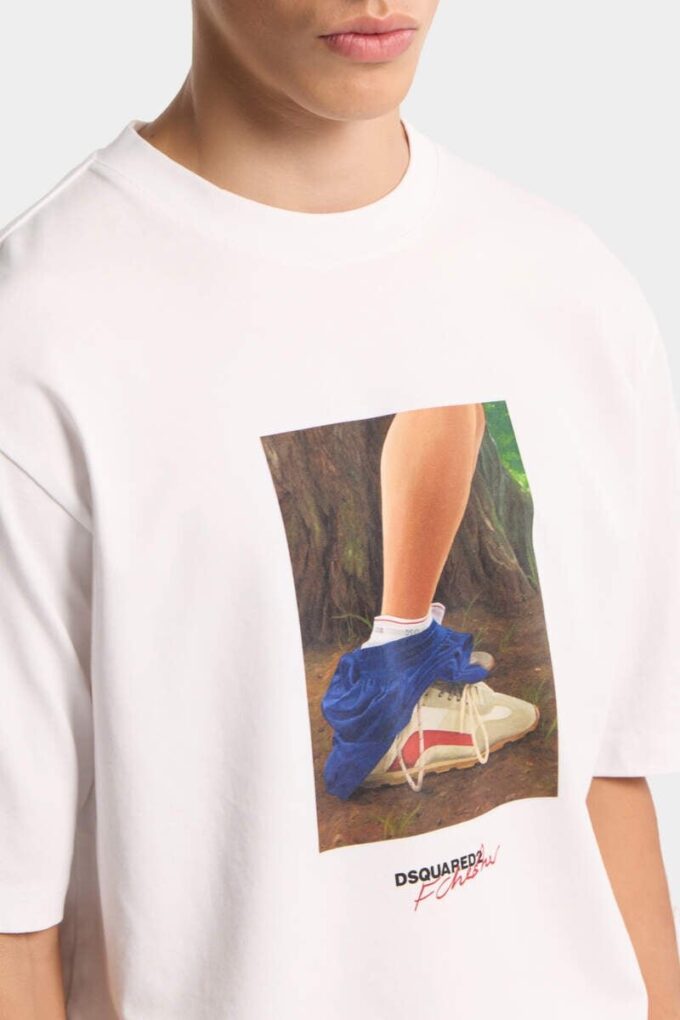 Felix Chesher X D2 T-shirt dalla vestibilità ampia