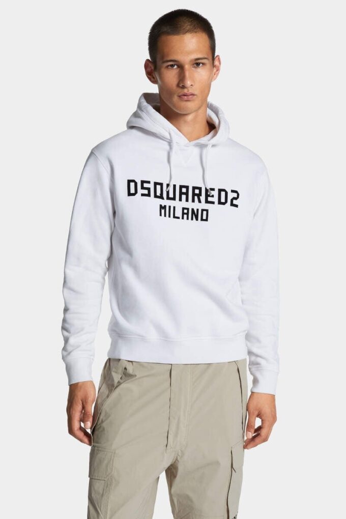 Felpa con cappuccio Cool Fit Dsquared2 Milano Felpa con cappuccio Cool Fit Dsquared2 Milano