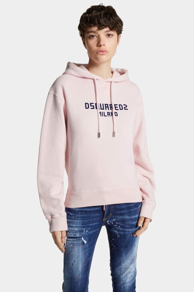 Felpa con cappuccio D2 Milano dalla vestibilità perfetta Felpa con cappuccio D2 Milano dalla vestibilità perfetta
