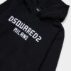 Felpa con cappuccio D2Kids Junior Dsquared2 Milano Felpa con cappuccio D2Kids Junior Dsquared2 Milano