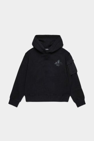 Felpa con cappuccio D2Kids Junior Maple Leaf