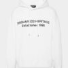 Felpa con cappuccio Dsquared2 Heritage dalla vestibilità comoda