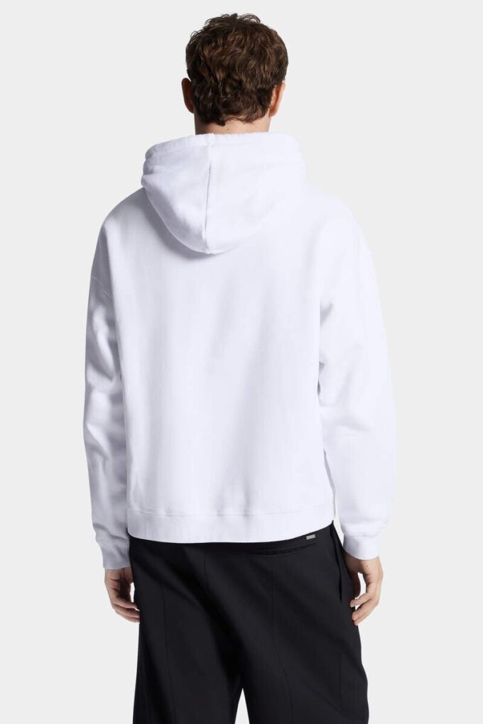 Felpa con cappuccio Dsquared2 Heritage dalla vestibilità comoda