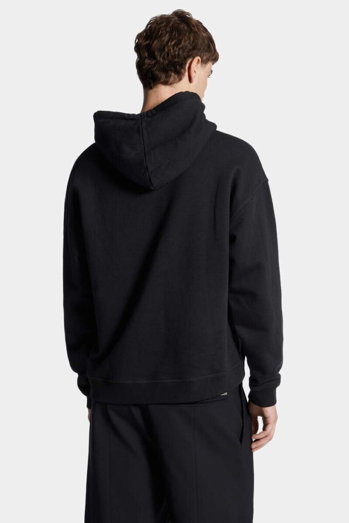 Felpa con cappuccio Dsquared2 Heritage dalla vestibilità comoda