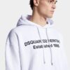 Felpa con cappuccio Dsquared2 Heritage dalla vestibilità comoda