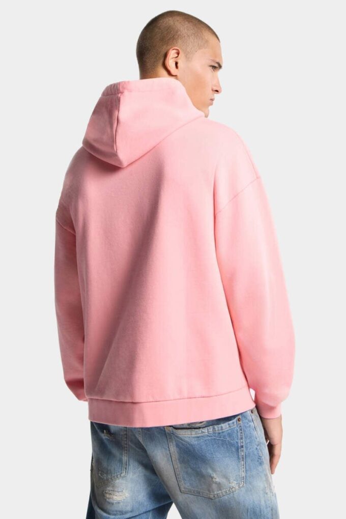Felpa con cappuccio Dsquared2 Rebels dalla vestibilità comoda Felpa con cappuccio Dsquared2 Rebels dalla vestibilità comoda