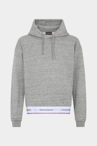 Felpa con cappuccio Dsquared2 Tape dalla vestibilità comoda