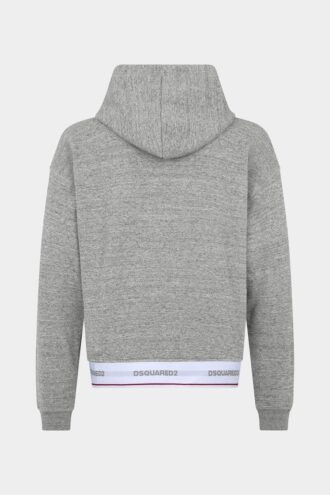 Felpa con cappuccio Dsquared2 Tape dalla vestibilità comoda