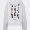 Felpa con cappuccio e zip Iconique Boyfriend Fit