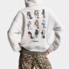 Felpa con cappuccio e zip Iconique Boyfriend Fit
