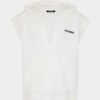 Felpa con cappuccio in spugna con logo Dsquared2 Felpa con cappuccio in spugna con logo Dsquared2