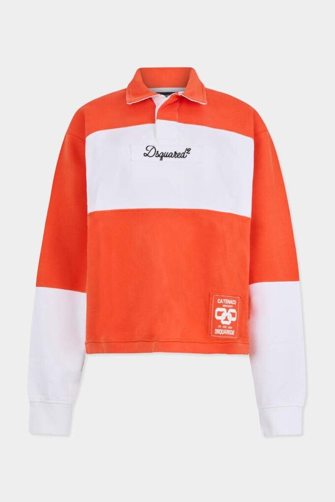 Felpa D2 College Rugby Fit Felpa D2 College Rugby Fit