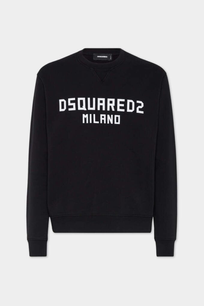 Felpa Dsquared2 Milano dalla vestibilità comoda Felpa Dsquared2 Milano dalla vestibilità comoda