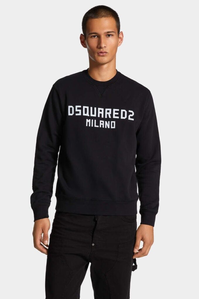 Felpa Dsquared2 Milano dalla vestibilità comoda Felpa Dsquared2 Milano dalla vestibilità comoda