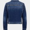 Giacca da fumatore scura sopra una giacca di Jeans Giacca da fumatore scura sopra una giacca di Jeans