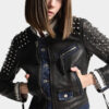 Giacca da motociclista chic e ribelle Giacca da motociclista chic e ribelle