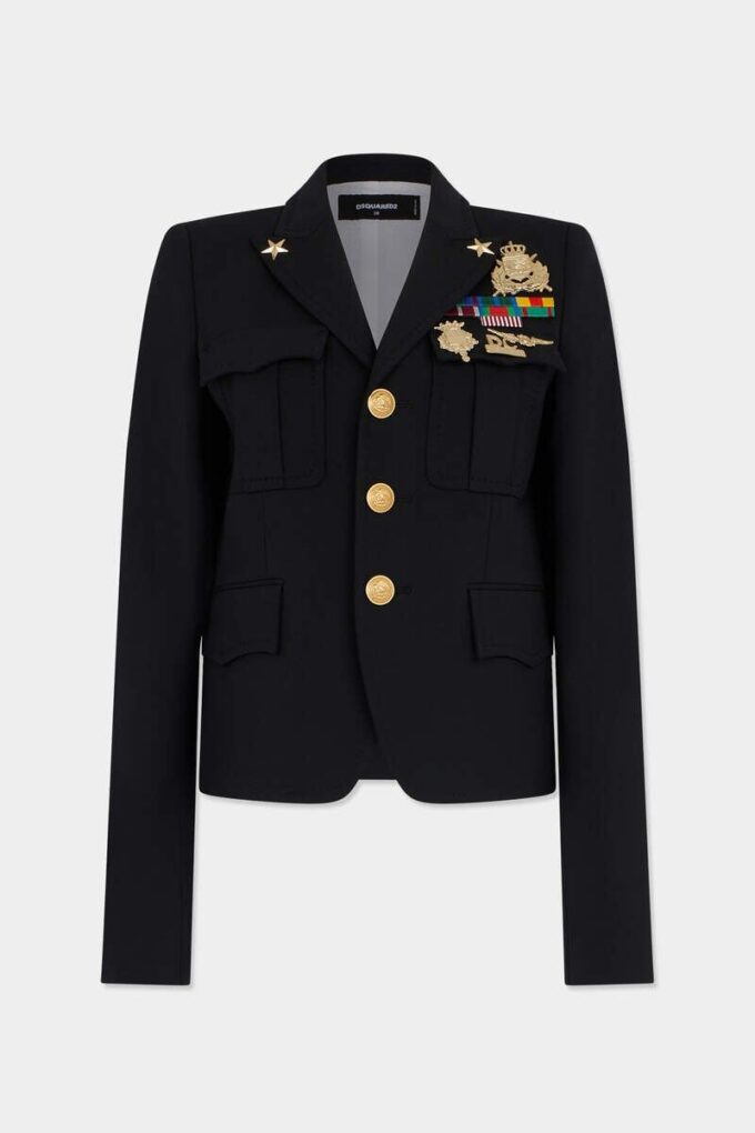Giacca da uniforme in lana tropicale