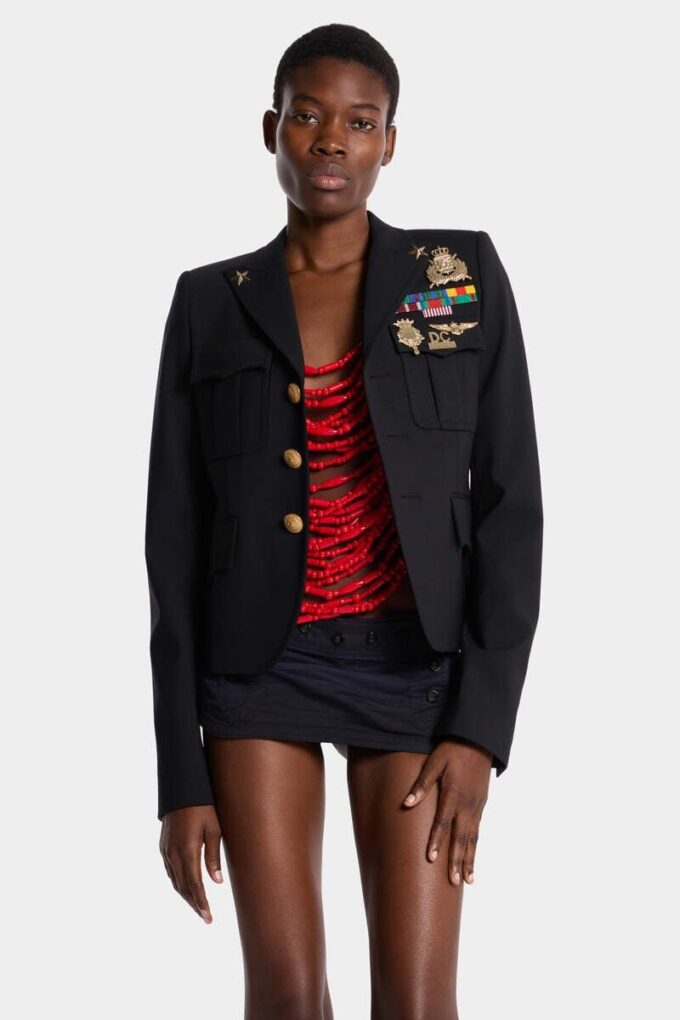 Giacca da uniforme in lana tropicale