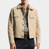 Giacca di jeans in pelle Giacca di jeans in pelle