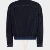Giacca in jeans cargo dal lavaggio scuro Giacca in jeans cargo dal lavaggio scuro