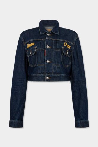 Giacca in Jeans corta e squadrata Cimosa Authentic Japanese