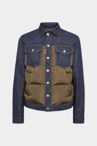Giacca in Jeans imbottita ibrida Giacca in Jeans imbottita ibrida