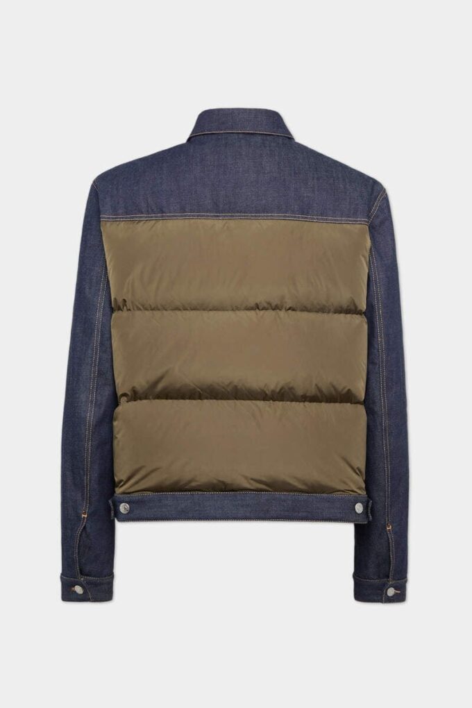 Giacca in Jeans imbottita ibrida